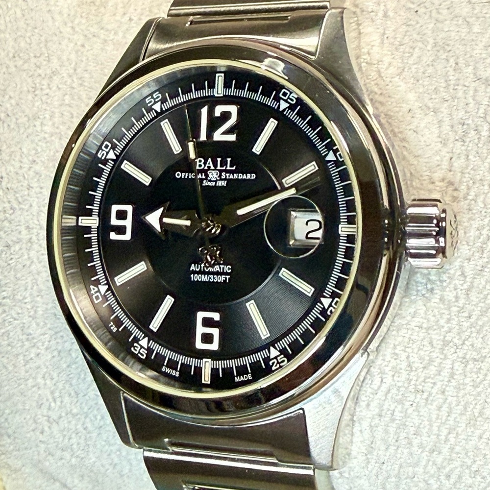 Ball Stokeman Racer Date Automatic Mens Classic Mens Watch - Picture 3 of 7